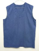 画像: 50'S フランス軍 Vネック ホスピタルベスト BLUE (VINTAGE) 「No Sleeve」 入荷しました。