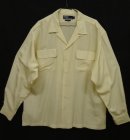 画像: 90'S RALPH LAUREN シルク100% 長袖 オープンカラーシャツ OFF WHITE (VINTAGE) 「L/S Shirt」 入荷しました。