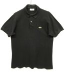 画像: 80'S CHEMISE LACOSTE ポロシャツ ブラック フランス製 (VINTAGE) 「S/S Polo」 入荷しました。