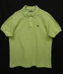 画像: 80'S CHEMISE LACOSTE ポロシャツ キミドリ フランス製 (VINTAGE) 「S/S Polo」 入荷しました。