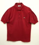 画像: 70'S CHEMISE LACOSTE ポロシャツ ワインレッド フランス製 (VINTAGE) 「S/S Polo」 入荷しました。