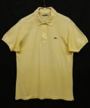 画像: 80'S CHEMISE LACOSTE ポロシャツ レモンイエロー フランス製 (VINTAGE) 「S/S Polo」 入荷しました。