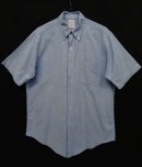 画像: 90'S BROOKS BROTHERS オックスフォード 半袖 BDシャツ ブルー USA製 (VINTAGE) 「S/S Shirt」 入荷しました。