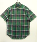画像: 90'S RALPH LAUREN "BLAKE" マドラスチェック 半袖 BDシャツ インド製 (VINTAGE) 「S/S Shirt」 入荷しました。