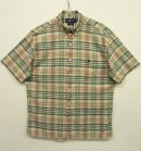 画像: 90'S RALPH LAUREN "GREGGOR" マドラスチェック 半袖 BDシャツ インド製 (VINTAGE) 「S/S Shirt」 入荷しました。
