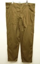 画像: 80'S チェコ軍 ドローコード付き HBT イージーパンツ ダークカーキ（ブラウン系） (DEADSTOCK) 「Bottoms」 入荷しました。