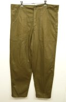 画像: 80'S チェコ軍 ドローコード付き HBT イージーパンツ ダークカーキ（オリーブ系） (DEADSTOCK) 「Bottoms」 入荷しました。