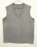 画像: 50'S フランス軍 Vネック ホスピタルベスト LT GREY (VINTAGE) 「No Sleeve」 入荷しました。