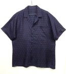画像: UNKNOWN シルク 半袖 オープンカラーシャツ NAVYベース (USED) 「S/S Shirt」 入荷しました。