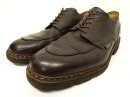 画像: PARABOOT Uチップ 型押しレザーシューズ BROWN フランス製 (NEW) 「Shoes」 入荷しました。
