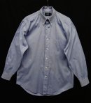 画像: 90'S IKE BEHAR ロイヤルオックスフォード 長袖 BDシャツ ブルー USA製 (VINTAGE) 「L/S Shirt」 入荷しました。