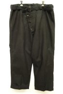 画像: 50'S イタリア軍 ベルト付き ゴム引き オーバーパンツ BLACK (DEADSTOCK) 「Bottoms」 入荷しました。