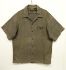 画像: 02'S PATALOHA ヘンプ 半袖 オープンカラーシャツ カーキ (VINTAGE) 「S/S Shirt」 入荷しました。