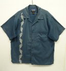 画像: 01'S PATALOHA サーフプリント 半袖 オープンカラーシャツ ブルー (VINTAGE) 「S/S Shirt」 入荷しました。