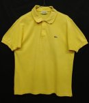 画像: 70'S CHEMISE LACOSTE ポロシャツ イエロー フランス製 (VINTAGE) 「S/S Polo」 入荷しました。