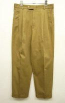 画像: 80'S BARRY BRICKEN ツープリーツ チノパン TALONジップ USA製 (VINTAGE) 「Bottoms」 入荷しました。
