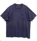 画像: 90'S RALPH LAUREN シングルステッチ ポケット付き Tシャツ ネイビー USA製 (VINTAGE) 「T-Shirt」 入荷しました。