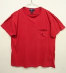 画像: 80'S RALPH LAUREN シングルステッチ ポケット付き Tシャツ レッド USA製 (VINTAGE) 「T-Shirt」 入荷しました。