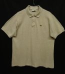 画像: 80'S CHEMISE LACOSTE ポロシャツ ヘザーベージュ フランス製 (VINTAGE) 「S/S Polo」 入荷しました。