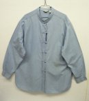 画像: J.JILL シャンブレー チャイナシャツ BLUE (VINTAGE) 「L/S Shirt」 入荷しました。