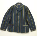 画像: 80'S ユーロヴィンテージ ショールカラー パジャマシャツ ストライプ柄 (VINTAGE) 「L/S Shirt」 入荷しました。