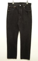 画像: 90'S LEVIS 501 デニム BLACK USA製 W33L34 (VINTAGE) 「Bottoms」 入荷しました。