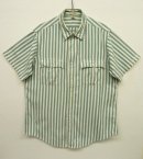 画像: 80'S LL Bean プリーツ入りポケット 半袖シャツ ストライプ柄 (VINTAGE) 「S/S Shirt」 入荷しました。