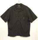 画像: CENTRO フロント刺繍入り レーヨン 半袖 ボックスシャツ CHARCOAL (USED) 「S/S Shirt」 入荷しました。