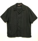 画像: CENTRO フロント刺繍入り レーヨン 半袖 ボックスシャツ BLACK (USED) 「S/S Shirt」 入荷しました。