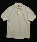 画像: 60'S CHEMISE LACOSTE ポロシャツ ホワイト フランス製 (VINTAGE) 「S/S Polo」 入荷しました。