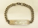 画像: IDプレート チェーンブレスレット シルバー (VINTAGE) 「Accessories」 入荷しました。