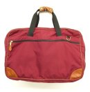 画像: 80'S LL Bean レザートリム ラージ ナイロンバッグ バーガンディ USA製 (VINTAGE) 「Bag」 入荷しました。