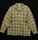 画像: 60'S DONEGAL オープンカラー 長袖シャツ チェック柄 (VINTAGE) 「L/S Shirt」 入荷しました。