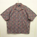 画像: 90'S RALPH LAUREN "CLAYTON" コットン 半袖 オープンカラーシャツ 総柄 (VINTAGE) 「S/S Shirt」 入荷しました。