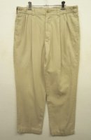画像: BILLS KHAKIS "M2P" ツープリーツ チノパンツ ベージュ USA製 (USED) 「Bottoms」 入荷しました。