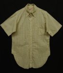 画像: 70'S BROOKS BROTHERS "6ボタン" 半袖 BDシャツ チェック柄 USA製 (VINTAGE) 「S/S Shirt」 入荷しました。