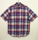 画像: 90'S RALPH LAUREN マドラスチェック 半袖 BDシャツ カナダ製 (VINTAGE) 「S/S Shirt」 入荷しました。