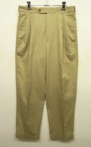 画像: 80'S BARRY BRICKEN ツープリーツ チノパン TALONジップ USA製 (VINTAGE) 「Bottoms」 入荷しました。