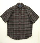 画像: 90'S RALPH LAUREN "BLAKE" ブラックベースマドラス 半袖 BDシャツ インド製 (VINTAGE) 「S/S Shirt」 入荷しました。