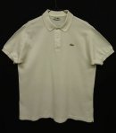 画像: 80'S CHEMISE LACOSTE ポロシャツ ホワイト フランス製 (VINTAGE) 「S/S Polo」 入荷しました。