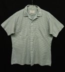 画像: 60'S ARROW "DECTON" 半袖 オープンカラーシャツ ギンガムチェック USA製 (VINTAGE) 「S/S Shirt」 入荷しました。
