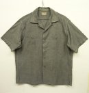 画像: 50'S McGREGOR "ブラックシャンブレー" オープンカラーシャツ USA製 (VINTAGE) 「S/S Shirt」 入荷しました。