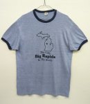 画像: 70'S HANES "BIG RAPIDS" リンガー Tシャツ USA製 (VINTAGE) 「T-Shirt」 入荷しました。