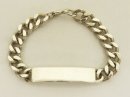 画像: IDプレート チェーンブレスレット シルバー (VINTAGE) 「Accessorie」 入荷しました。