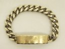 画像: IDプレート チェーンブレスレット ゴールド (VINTAGE) 「Accessorie」 入荷しました。