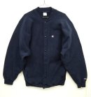 画像: 90'S CHAMPION 刺繍タグ リバースウィーブ スナップボタン カーディガン ネイビー USA製 (VINTAGE) 「Sweat Shirt」 入荷しました。