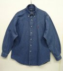 画像: 90'S RALPH LAUREN "BLAIRE" デニム BDシャツ インディゴ (VINTAGE) 「L/S Shirt」 入荷しました。