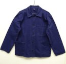 画像: ユーロワーク HBT ワークジャケット カバーオール ブルー (VINTAGE) 「Jacket」 入荷しました。