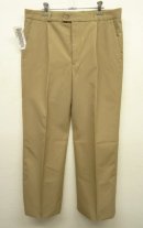 画像: フランス軍 "AIR FORCE" プリーツ入り ウールパンツ KHAKI (DEADSTOCK) 「Bottoms」 入荷しました。