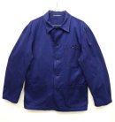画像: ユーロワーク ツイル ワークジャケット カバーオール ブルー (VINTAGE) 「Jacket」 入荷しました。